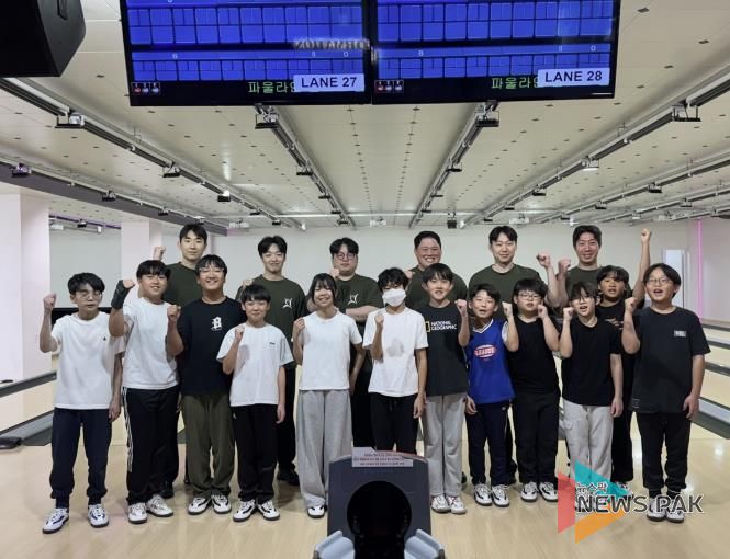 광주시 직장운동경기부 볼링팀, 광남초 볼링 꿈나무 대상 재능기부 훈련 진행