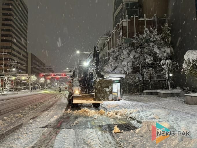 2024년 안양시 제설작업