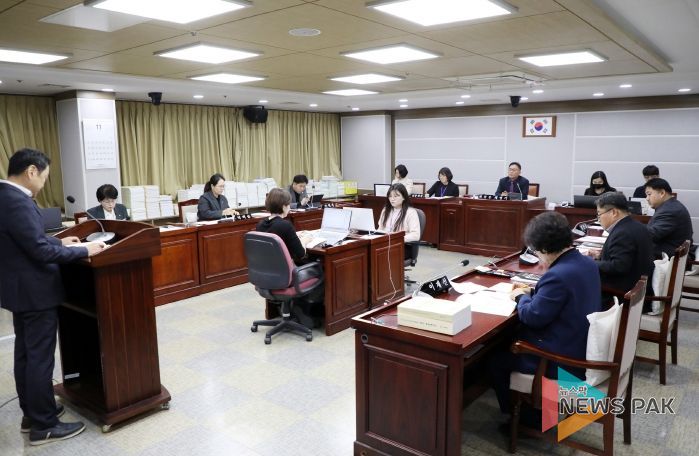 환경안전위원회 행정사무감사