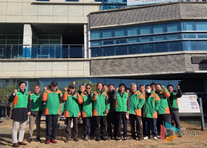 진위면 자율방재단, 겨울철 재난 대비 한파 쉼터 및 제설 적재함 점검