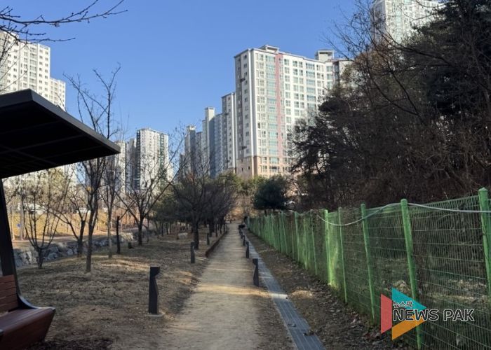 청계동 이음정원 연계 맨발걷기길