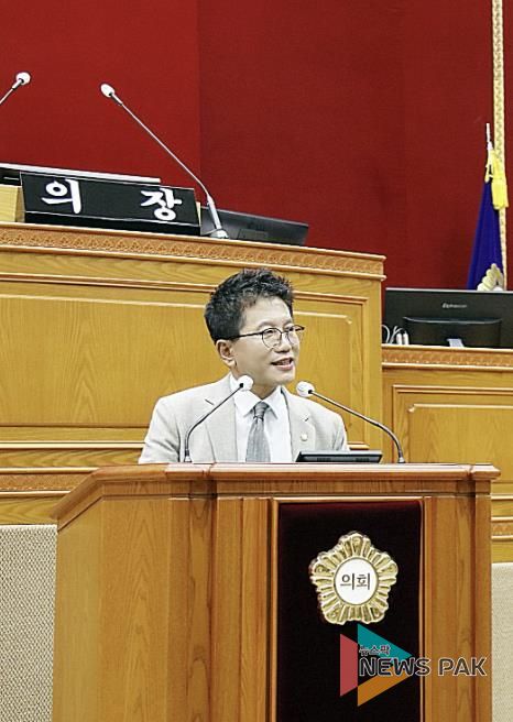 안양시의회 허원구 의원, 5분 자유발언
