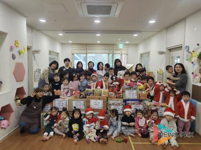 의왕시 백운솔빛 어린이집, '사랑의 라면 모으기' 행사로 이웃사랑 실천