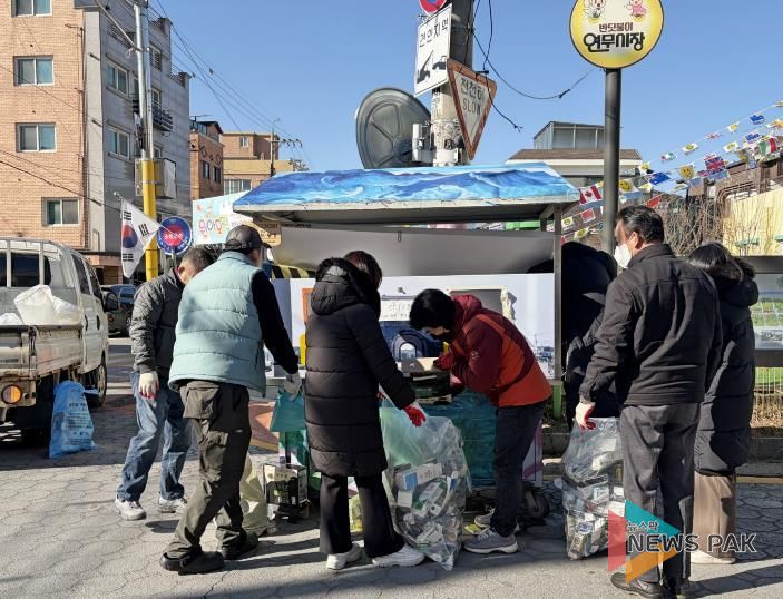 수원시 장안구 연무동, 주민자치회와 함께 생활폐자원 집중수거 실시