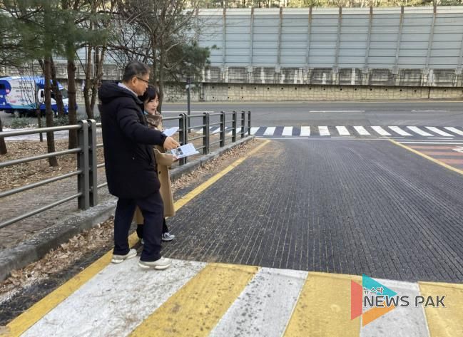 수원시 영통구 영통3동, 강설대비 적설 취약지역 점검 실시
