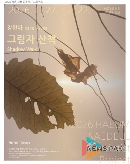 강현아 개인전 ‘그림자 산책’ 홍보문