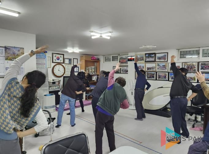 화성특례시가 온돌경로당 프로그램을 운영하고 있다