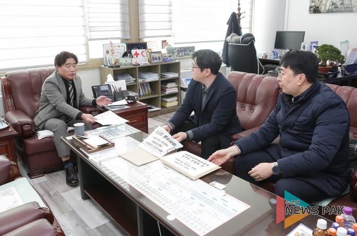 고양특례시의회 김운남 의장, 시민 교통환경 관련 민원 점검