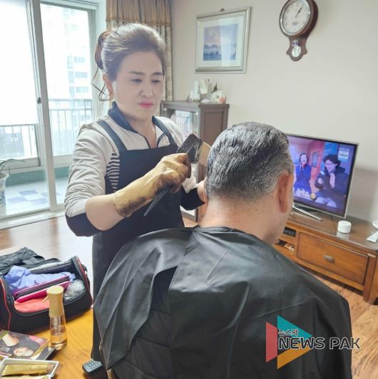 고양시 화정1동 지역사회보장협의체, ‘찾아가는 미용실’ 추진