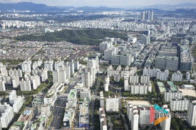 일산신도시 전경