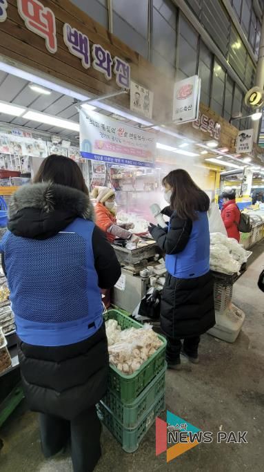 시흥시, 전통시장 식품업소 114곳 선제적 위생점검 실시