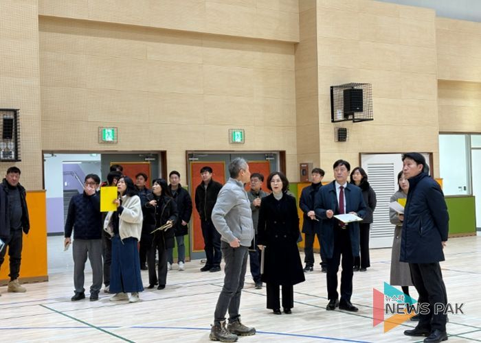 군포의왕교육지원청, 의왕푸른초·백운호수중 안전한 첫걸음을 위한 개교 전 최종 현장점검