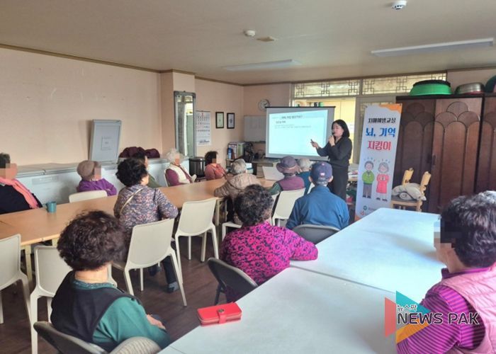 오산시치매안심센터, 상반기 치매 예방교실 ‘뇌, 기억지킴이’ 운영