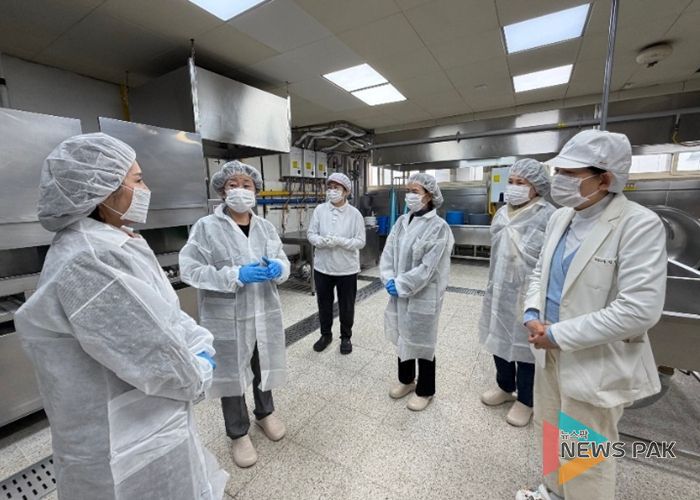 고양교육지원청, 학교 급식실 구석구석 살폈다