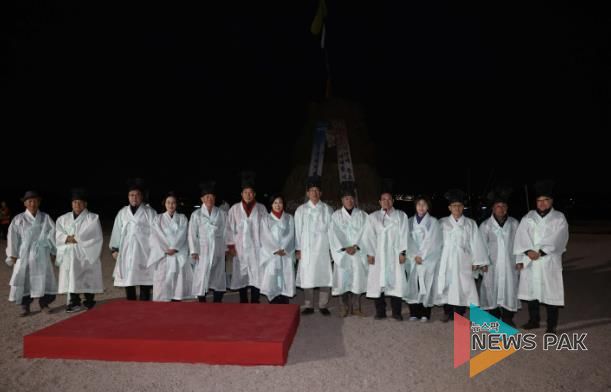 달맞이 축제 참석한 평택시의회와 단체