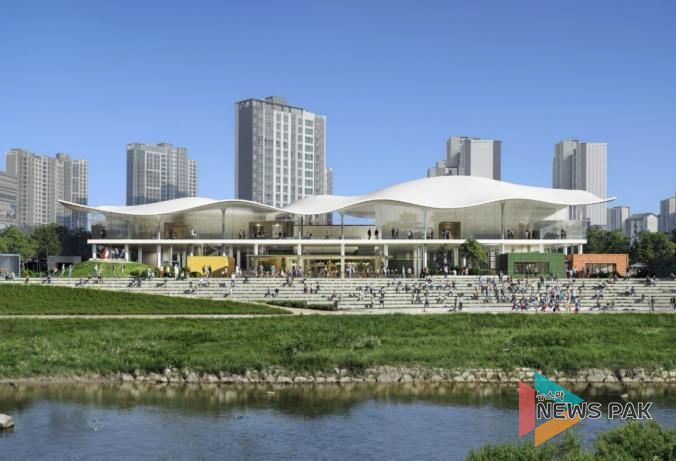 화성시립미술관 국제지명 설계공모 최종 선정작 조감도