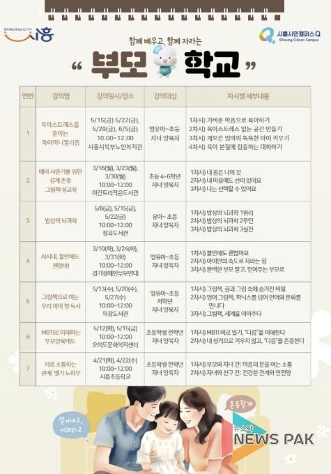 찾아가는 부모학교 포스터