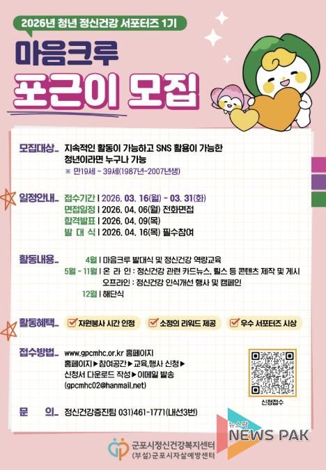 청년정신건강서포터즈