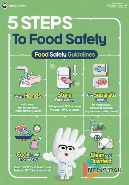 식중독 예방 안내문(영어)