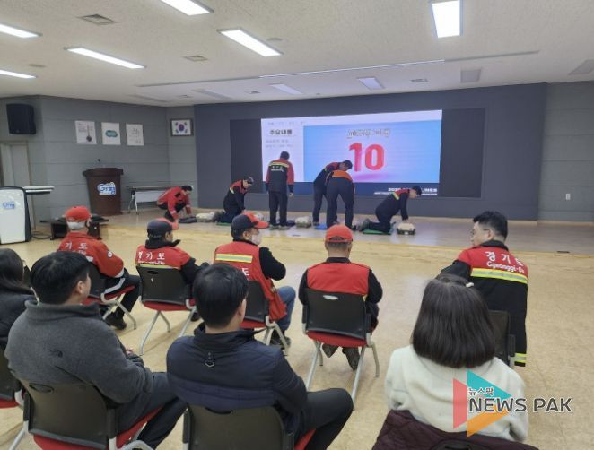 가평군보건소, 실습 중심 심폐소생술 교육 '호응'