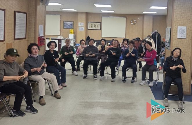 수원시 장안구, 경로당 문화교실 프로그램 운영