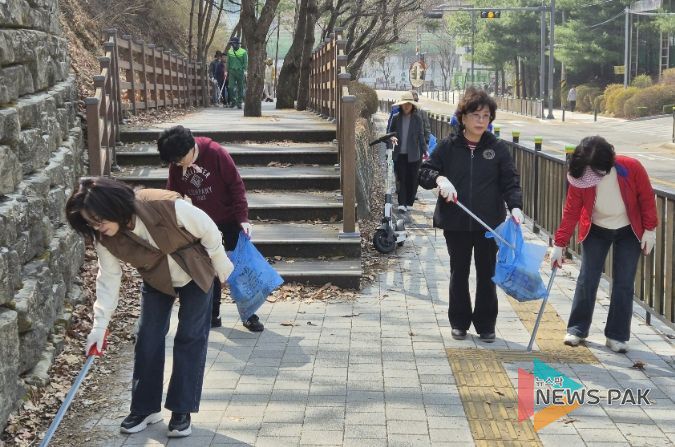 수원시 장안구 조원1동, 봄맞이 대청소로 ‘쾌적한 마을’ 조성