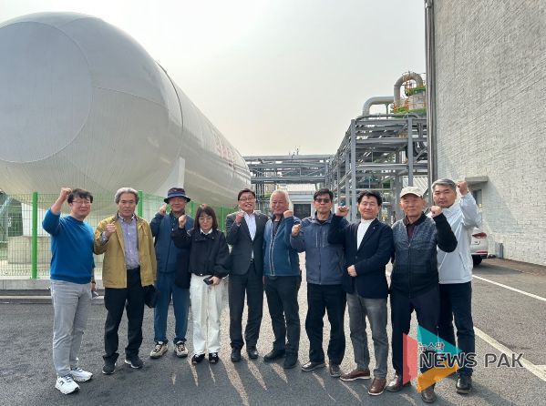 평택시 안중출장소, 서부 5개 읍면 이장협의회 임원진 현장 간담회 실시