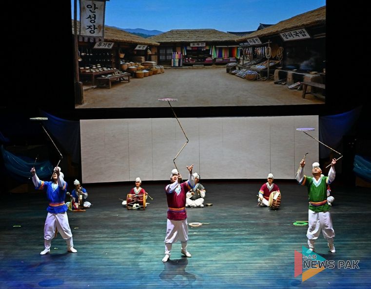 안성시립 남사당바우덕이 풍물단, 상설공연 '안성남사당 곰뱅이텄다' 개막