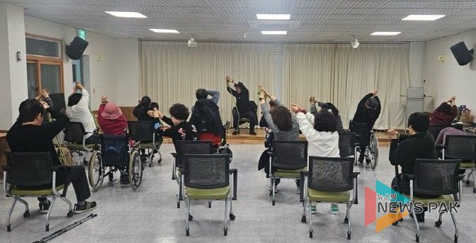 평택보건소, 장애인 재활 운동 프로그램 운영